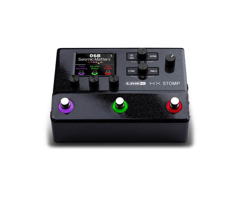 Line 6 HX Stomp Modeling Pedal Black Amp Simulator Multi Effects image 1