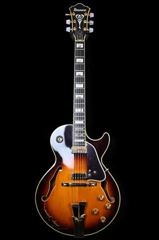 Ibanez GB10 George Benson Signature from 1979 in Sunburst with Flightcase image 1