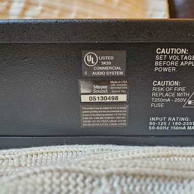 Meyer Sound Cp10s (install model) image 5