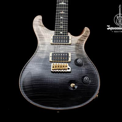 PRS Custom 24 Wood Library 10-top Charcoal Fade image 1