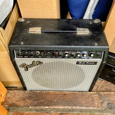 Fender Switcher 1980s Combo Amp - Black Silver - Rare! image 2