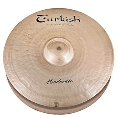 Turkish Cymbals 14" Moderate Series Moderate Hi-Hat Pair M-H14 (Pair)