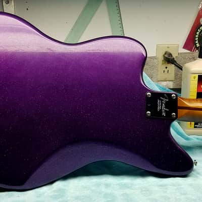 Fender Jazzmaster, Custom Plum Metal Flake + Hand Wound Pickups image 5