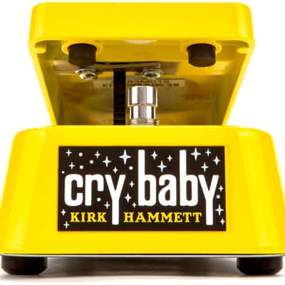 Dunlop KH95Y Kirk Hammett Signature Cry Baby Wah - Yellow image 9