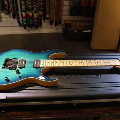 Ibanez RG652AHM-NGB Prestige 2015 - Present - Nebula Green Burst image 2