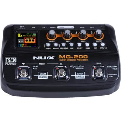 NuX MG-200 Guitar Modeling Processor | Reverb