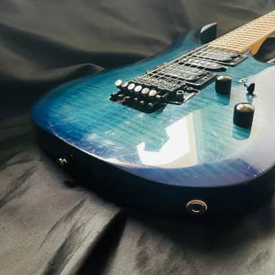 Cort X-11 2004 Transparent Blue MIK image 4