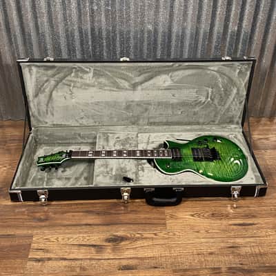ESP LTD Alex Skolnick AS-1 Lime Burst Guitar & Case #0787 Used image 2