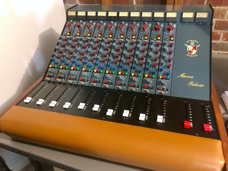 Aurora Audio Sidecar Desk Recording Console Mixer 10 Channel Class A Preamp EQ image 1