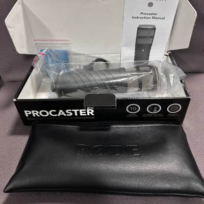 RODE Procaster Cardioid Dynamic Broadcast Microphone 2009 - Present - Black image 2