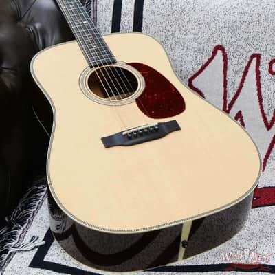 Collings D Serise Dreadnought D2H Sitka Spruce Top East Indian Rosewood Back & Sides 45 Style Snowflake Inlays Natural image 9