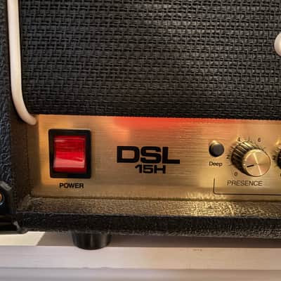 Marshall DSL15H 2-Channel 15-Watt Guitar Amp Head 2012 - 2017 - Black image 2