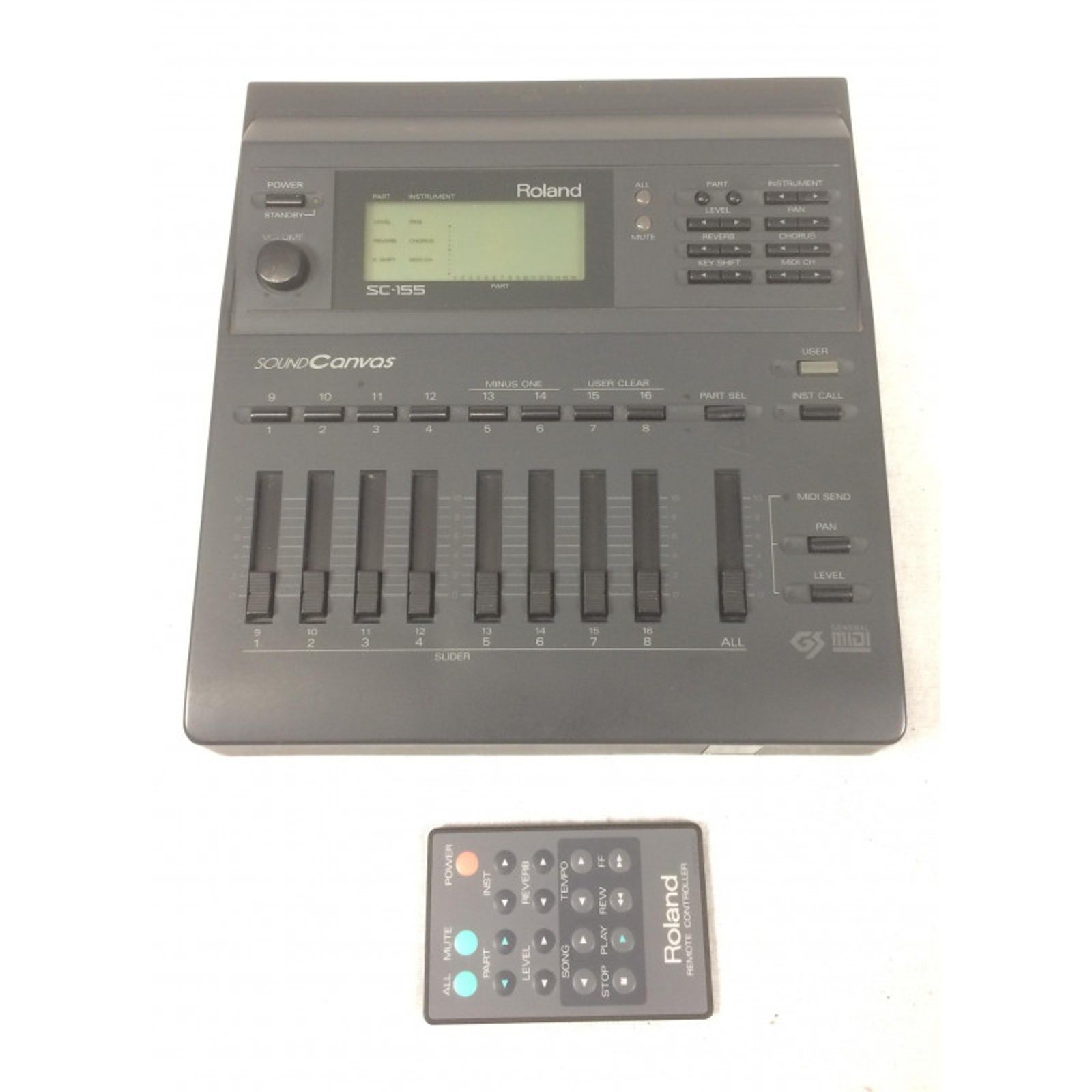Roland SC-155 Sound Canvas MIDI Sound Module | Reverb Roland SC-155 Sound Canvas MIDI Sound Module | Reverb