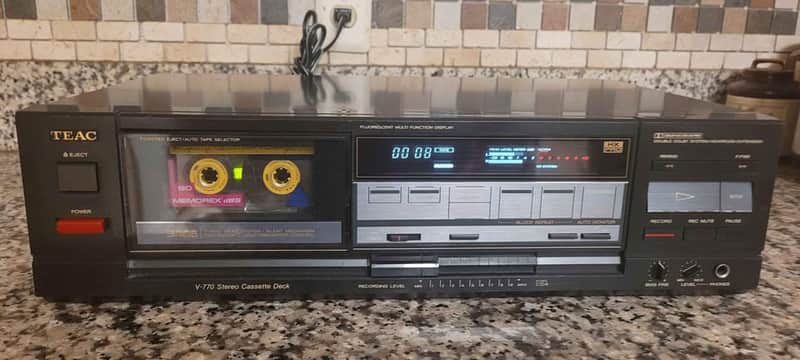 TEAC V-770 1986 - Black | Reverb