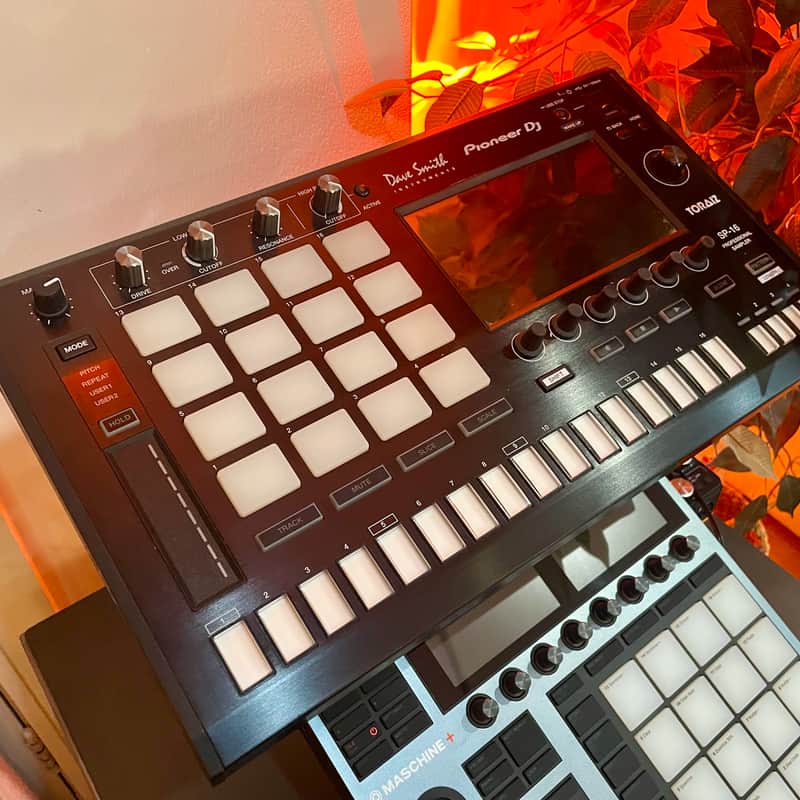 2010s Pioneer Toraiz SP-16 Sampler and Sequencer Black