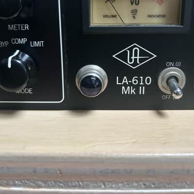 Universal Audio LA-610 MkII Tube Channel Strip 2008 - Present - Black image 8