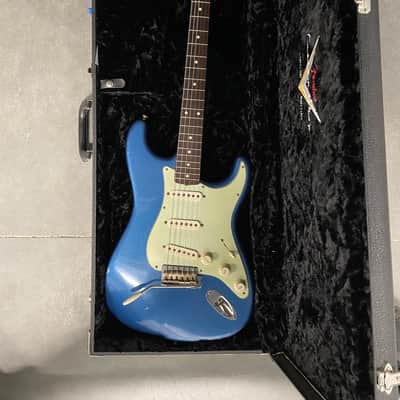 Fender Custom Shop 1959 Stratocaster 2005 NAMM Limited Edition Lake Placid Blue Relic image 9