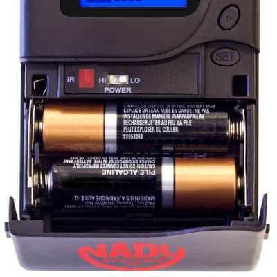Nady True Diversity 1000-Channel Pro UHF Lavalier Mic Wireless System - W-1KU LT image 5