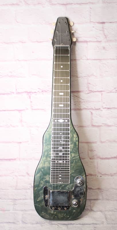 Vintage 1952 Fender Champion Lap Steel - Rare Blue - Early Leo Fender Ash w/ Tele Pickup ! image 1