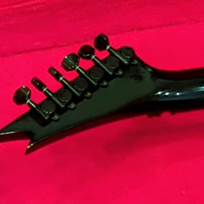 Washburn 1987 AF-40V Ace Frehley Signature Guitar OHSC + Gibson Lightning Bolt Strap RARE! image 11