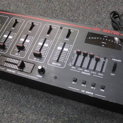 MTX MX750 DJ Mixer MX-750 image 2