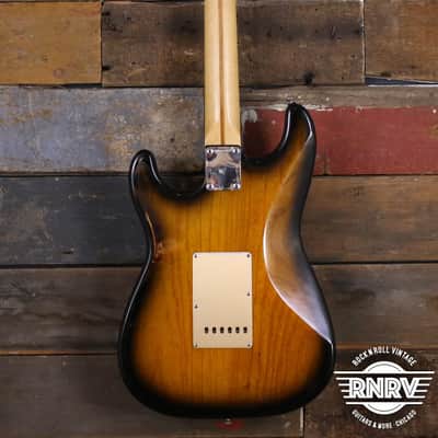 1992 Fender USA Custom Shop '54 Stratocaster Reissue 2 Tone Sunburst image 4