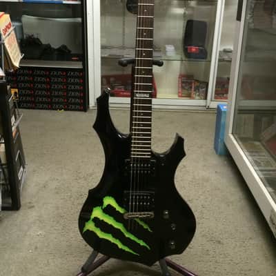 ESP LTD F-Series Limited Edition Monster Energy Logo Electric Guitar image 1