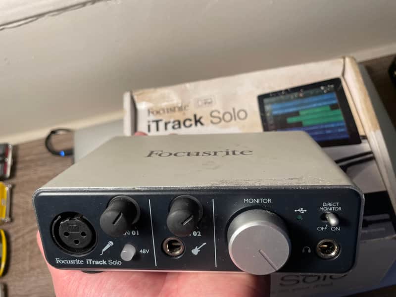 Focusrite iTrack Solo USB Audio Interface image 1