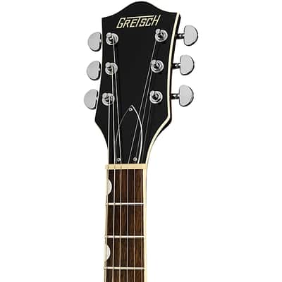 Gretsch G2655 Streamliner Center Block Jr. Double-Cut Guitar with V-Stoptail, Laurel Fingerboard, Black TGF33 image 6