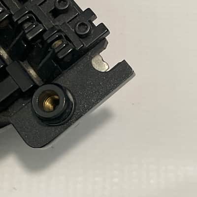 1980's Kramer Model Guitars Black Floyd Rose II Licensed Tremolo Guitar Bridge image 15
