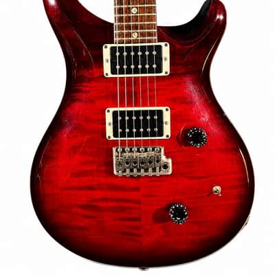 PRS CU 24 1987 - Scarlet Red. Rare 3rd year guitar. No CNC. Handmade image 6