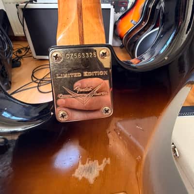 Fender Custom Shop '55 Reissue Stratocaster Relic (BKP Tryptich) image 9