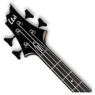 ESP LTD B-204DX Bass Guitar - Red Burst image 4