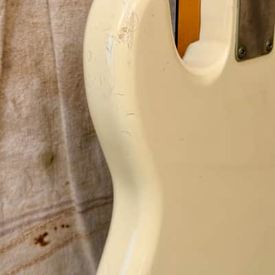 Fender MIJ '62 Reissue Precision Bass (PB62) 1998 - Olympic White image 18