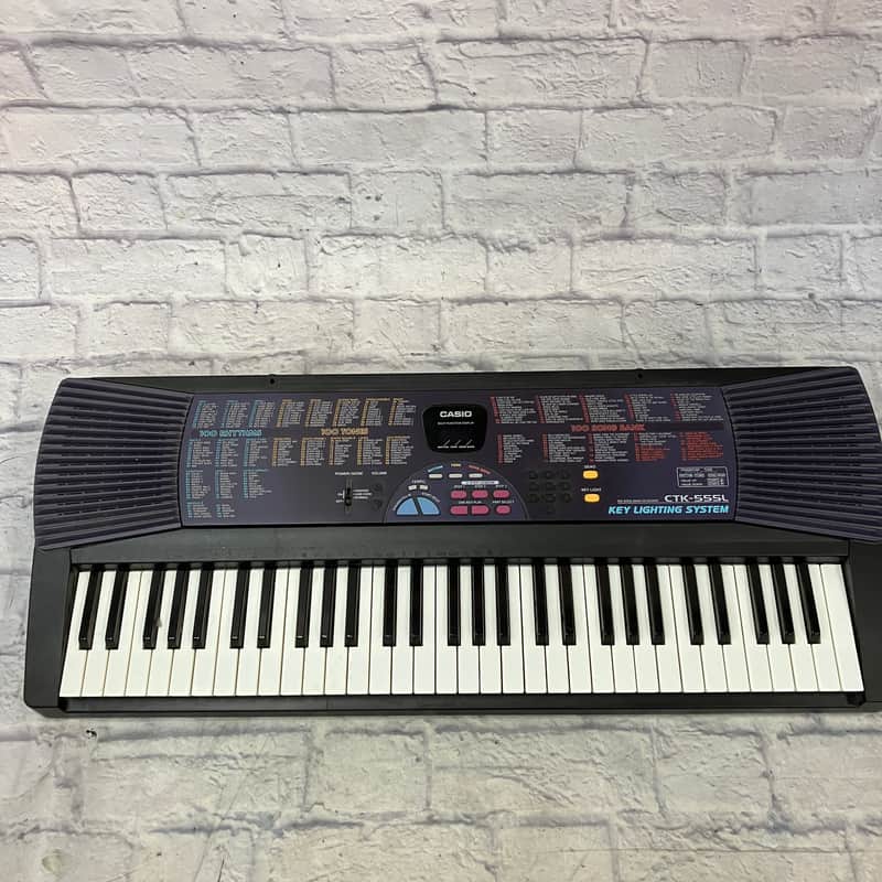 Casio CTK-555L Digital Keyboard image 1