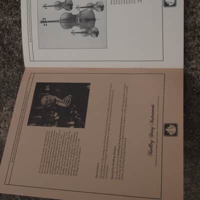 Booklet "Rare and Old Violins from the Bernard Kornblum Collection image 2