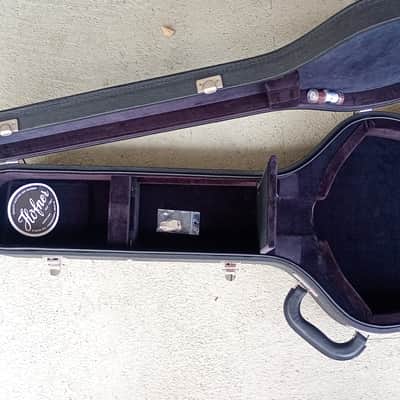 Höfner Hollowbody hard case for ES-335 style guitars * Rare model made in Germany * build in Hygrometer and Humidifier * image 5