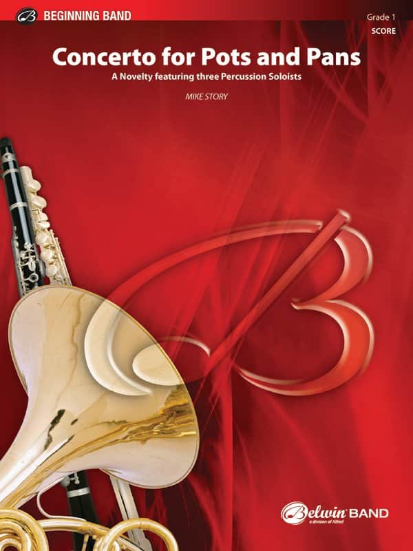 Concerto for Pots and Pans: A Novelty Featuring Three Percussion Soloists image 1