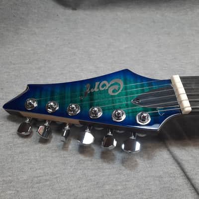 Cort X700 Duality Light Blue Burst image 5