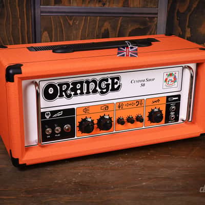 Orange Custom Shop 50 Head image 2