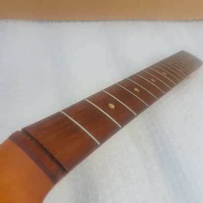 1974 FENDER MUSIC MASTER NECK fits MUSTANG  made in USA image 2