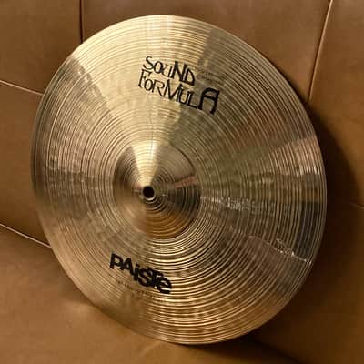 Paiste 14" Sound Formula Heavy Hi Hats - Excellent - 1990's - VIDEO image 4