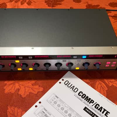 Mackie QUAD Comp/Gate 4-ch. Rack Mount Digital Compressor/Gate image 2