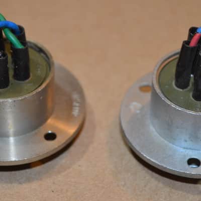 (2) Sony or Otari 5 Pin Chasis Mount Connectors 60s? image 2
