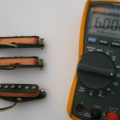 Q pickups Stratocaster Guitar pickups Hand wound Alnico 5 Strat Custom Vintage 50s By Q pickups image 6