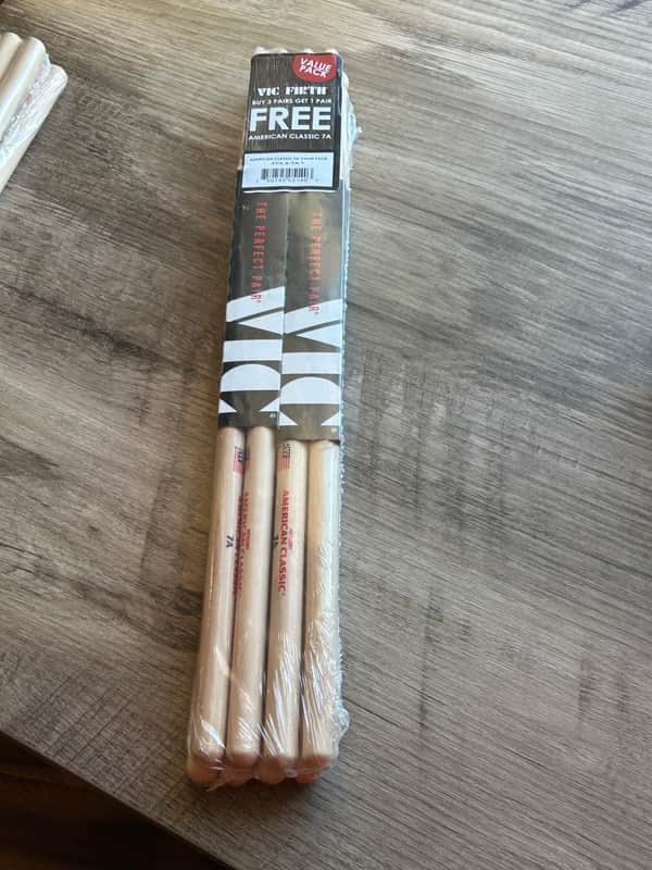 Vic Firth 7A (4 pairs) image 1