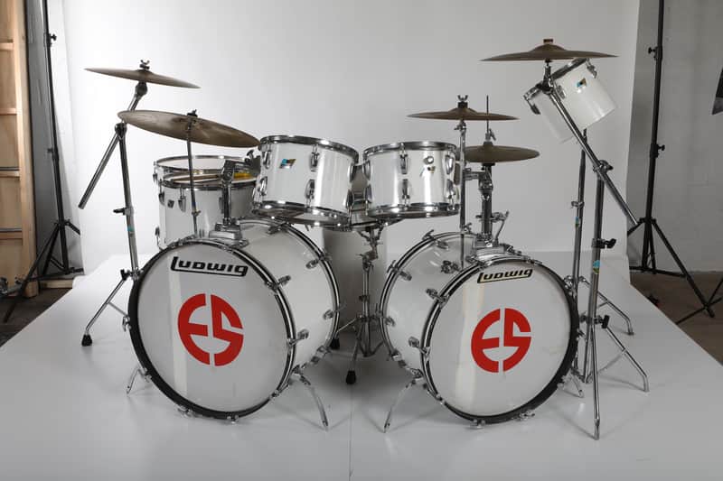 David Frangioni Collection, Ed Shaughnessy's, Tonight Show - 1979 Ludwig 10-Piece Drum Kit w/Hardware!! image 1