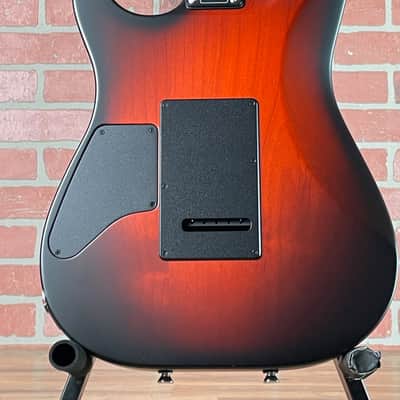 Schecter Sunset Custom-II HSS Electric Guitar - Tiger Eye Satin image 13