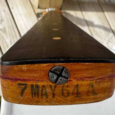 1964 Fender Jazz bass pre-CBS - black image 11