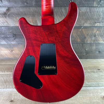 PRS Wood Library Custom 24 Fatback Semi-Hollow! - Blood Orange 425091 image 10